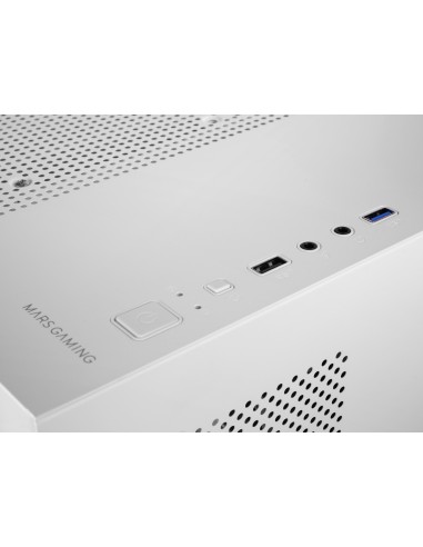 Mars Gaming MC-3TLITEW Mini Tower Blanco
