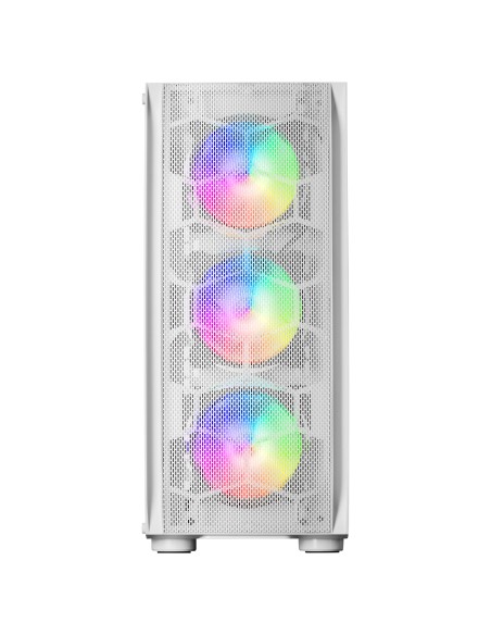 Mars Gaming MC-KX, Torre Gaming Premium E-ATX, Sistema CPU Freezer, 5 Ventiladores ARGB Ultra-silenciosos, Controladora ARGB y