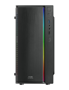 Mars Gaming MCM, Caja PC Micro ATX, Compacta, 16 Modos ARGB, Ventilador 8 cm 2