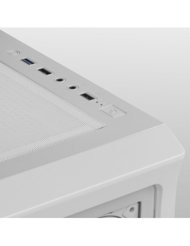 Mars Gaming MC-NEO, Torre Gaming XXL E-ATX, Ventana Lateral y Frontal Cristal Templado, 4X Ventiladores ARGB 120mm + Ventilador