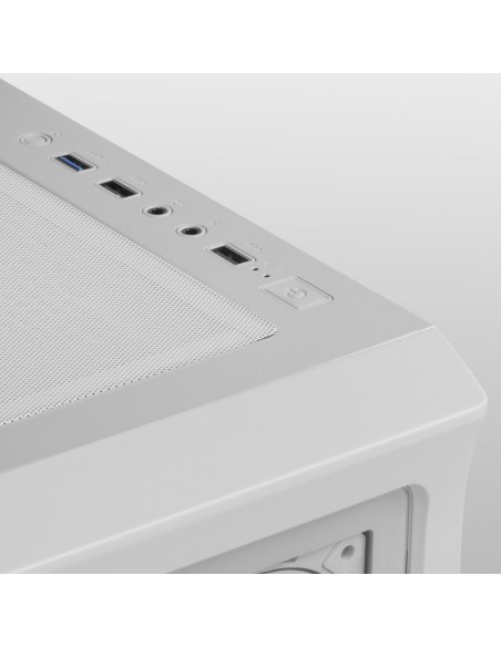 Mars Gaming MC-NEO, Torre Gaming XXL E-ATX, Ventana Lateral y Frontal Cristal Templado, 4X Ventiladores ARGB 120mm + Ventilador