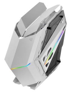 Mars Gaming MC-TITAN, Caja Gaming RGB XXL ATX, Doble Tira LED e Iluminación Frontal ARGB, Hub Iluminación + Mando a Distancia,