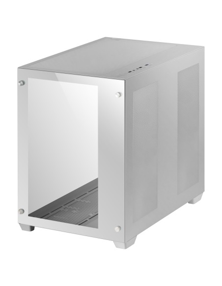 Mars Gaming Torre Gaming Custom XXL E-ATX, Ventana Cristal Templado Lateral y Frontal, Estructura Modular Doble Cámara, MCV3,