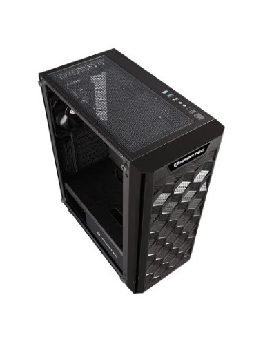 Nfortec NF-CS-AZIR-B carcasa de ordenador Torre Negro