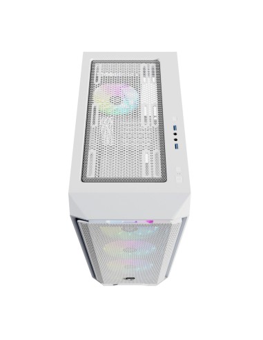 Nfortec NF-CS-KRATERX-W carcasa de ordenador Midi Tower Blanco