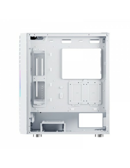 Nfortec NF-CS-NERVIA-W carcasa de ordenador Torre Blanco