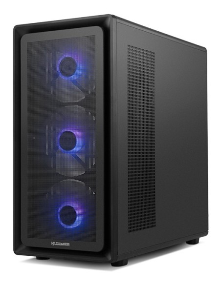 NOX Hummer Aero Midi Tower Negro