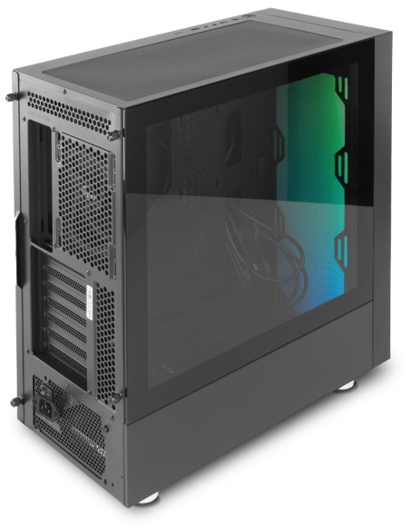 NOX Hummer Blaster Midi Tower Negro