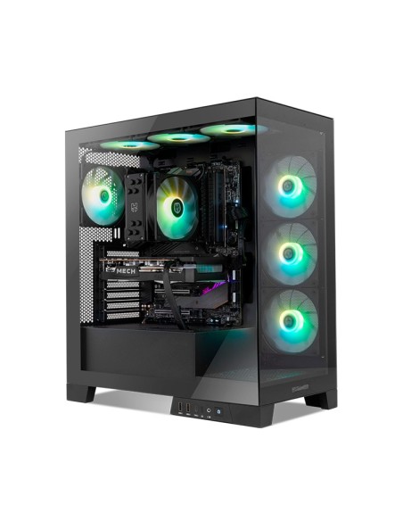 NOX Hummer Glock Black Midi Tower Negro