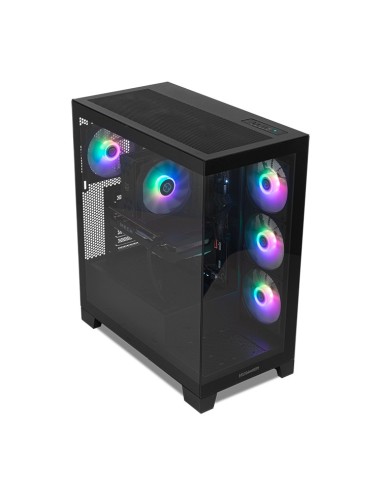 NOX Hummer Glock Black Midi Tower Negro