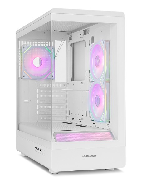 NOX Hummer NXHUMMERSIGNALBK Midi Tower Blanco