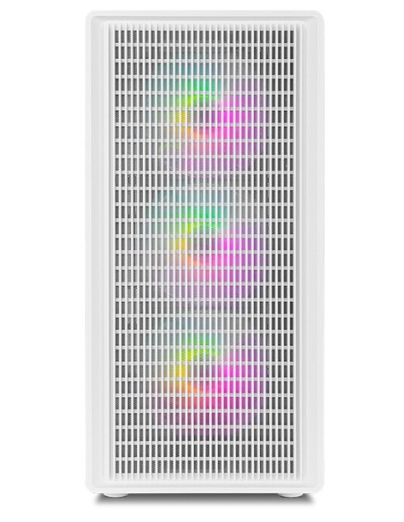 NOX Infinity IOTA Midi Tower Blanco