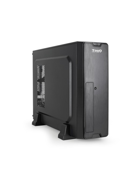 TooQ Caja Slim Micro-ATX TQC-3007U3C-B, Negra