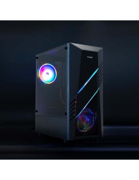TooQ Caja Semitorre Gaming TQGCC102-B “BIOHAZARD” Negra