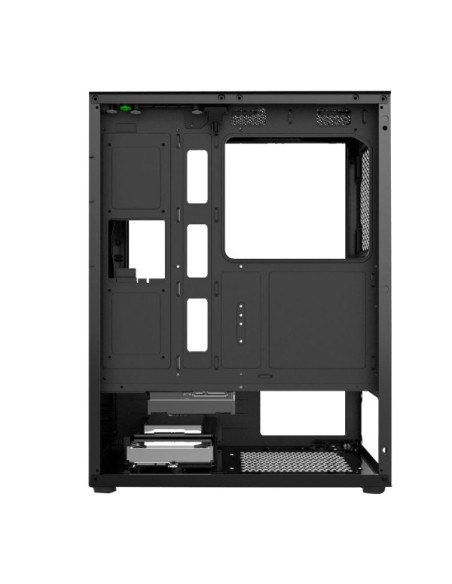 KeepOut XC-210 GLASS carcasa de ordenador Negro