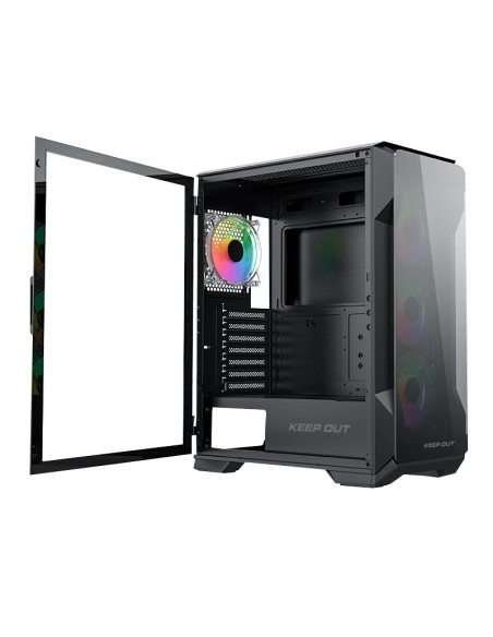 KeepOut XC-901 PRO carcasa de ordenador Negro