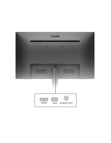 Philips V Line 221V8A 00 LED display 54,6 cm (21.5") 1920 x 1080 Pixeles Full HD Negro