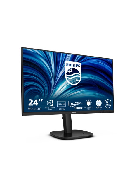 Philips 3000 series 24B2N3200J 00 pantalla para PC 60,5 cm (23.8") 1920 x 1080 Pixeles Full HD LCD Negro