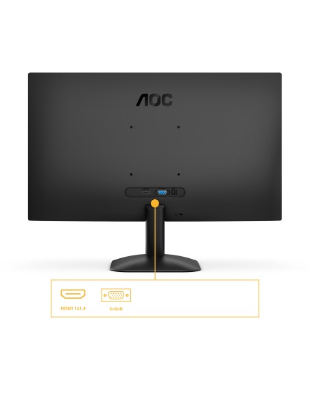 AOC 24B31H LED display 60,5 cm (23.8") 1920 x 1080 Pixeles Full HD Negro