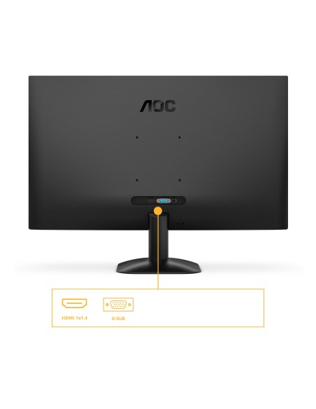 AOC B3 24B35HM2 pantalla para PC 60,5 cm (23.8") 1920 x 1080 Pixeles Full HD LED Negro