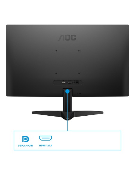 AOC 24B36X pantalla para PC 60,5 cm (23.8") 1920 x 1080 Pixeles Full HD LED Negro