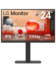 LG 24BA750-B pantalla para PC 60,5 cm (23.8") 1920 x 1080 Pixeles Full HD LCD Negro