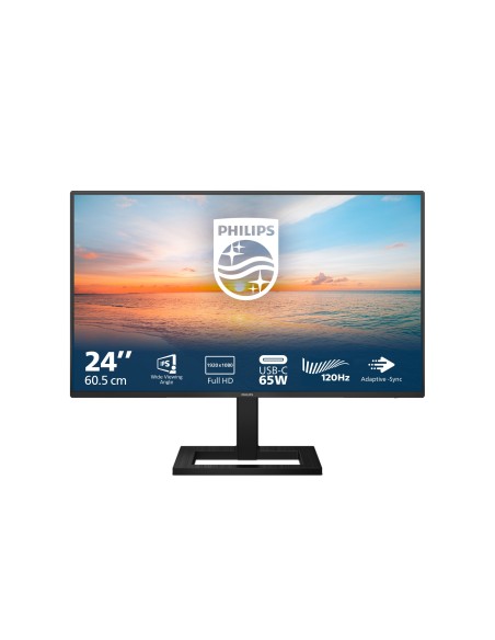Philips 1000 series 24E1N1300AE 00 pantalla para PC 60,5 cm (23.8") 1920 x 1080 Pixeles Full HD LCD Negro