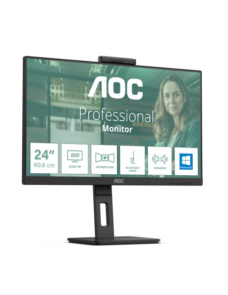 AOC 24P3CW pantalla para PC 60,5 cm (23.8") 1920 x 1080 Pixeles Full HD LED Negro