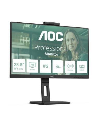 AOC 24P3QW pantalla para PC 60,5 cm (23.8") 1920 x 1080 Pixeles Full HD Negro