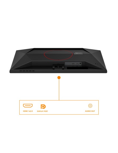 AOC G4 25G42E pantalla para PC 62,2 cm (24.5") 1920 x 1080 Pixeles Full HD LED Negro, Rojo