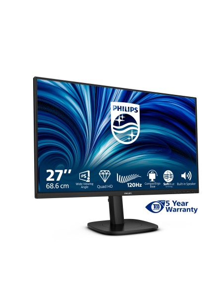 Philips 27B2N3500J 00 pantalla para PC 68,6 cm (27") 2560 x 1440 Pixeles 2K LCD Negro