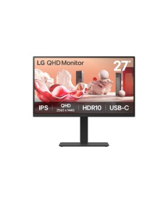 LG 27BA75QB-B.AEU pantalla para PC 68,6 cm (27") 2560 x 1440 Pixeles Wide Quad HD LED Negro