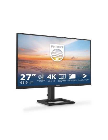 Philips 1000 series 27E1N1900AE 00 LED display 68,6 cm (27") 3840 x 2160 Pixeles 4K Ultra HD LCD Negro