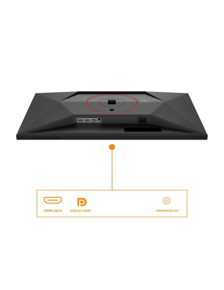 AOC G4 27G4HA pantalla para PC 68,6 cm (27") 1920 x 1080 Pixeles Full HD LED Negro, Rojo