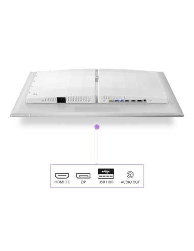 Philips Evnia 8000 27M2N8500 00 pantalla para PC 67,3 cm (26.5") 2560 x 1440 Pixeles Quad HD QD-OLED Blanco