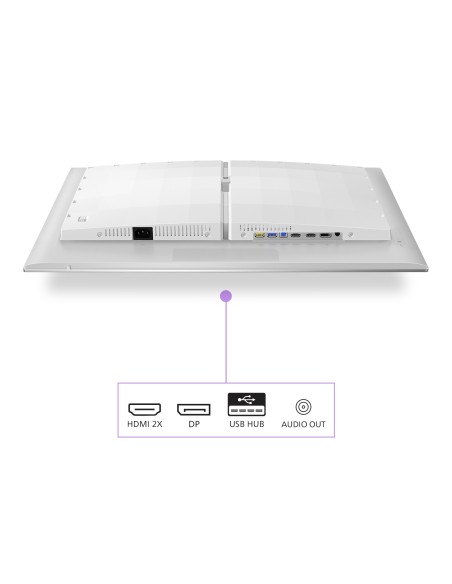 Philips Evnia 8000 27M2N8500 00 pantalla para PC 67,3 cm (26.5") 2560 x 1440 Pixeles Quad HD QD-OLED Blanco