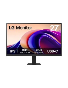 LG 27'' QHD Monitor pantalla para PC 68,6 cm (27") 2560 x 1440 Pixeles Quad HD Negro