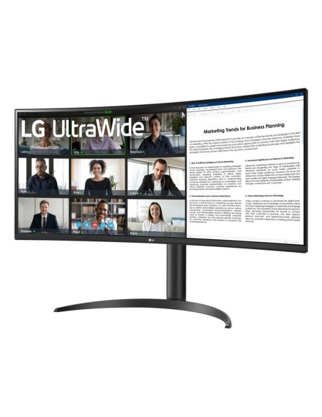 LG 34WR55QK-B pantalla para PC 86,4 cm (34") 3440 x 1440 Pixeles Wide Quad HD Negro
