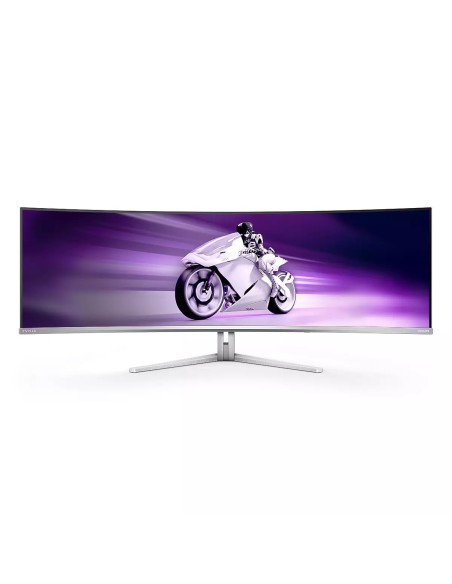 Philips Evnia 8000 49M2C8900 00 pantalla para PC 124,2 cm (48.9") 5120 x 1440 Pixeles Dual QHD QD-OLED Blanco