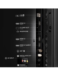 Hisense 50E7NQ 127 cm (50") 4K Ultra HD Smart TV Wifi Negro 350 cd   m² 2