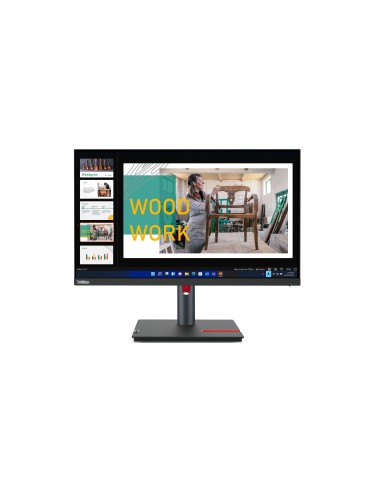 Lenovo ThinkVision P24q-30 LED display 60,5 cm (23.8") 2560 x 1440 Pixeles Quad HD Negro