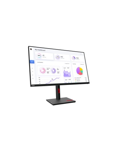Lenovo ThinkVision T32p-30 LED display 80 cm (31.5") 3840 x 2160 Pixeles 4K Ultra HD Negro