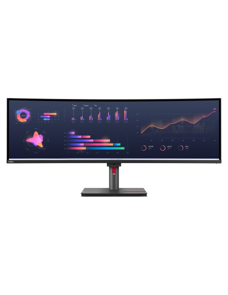 Lenovo ThinkVision P49w-30 LED display 124,5 cm (49") 5120 x 1440 Pixeles DQHD Negro