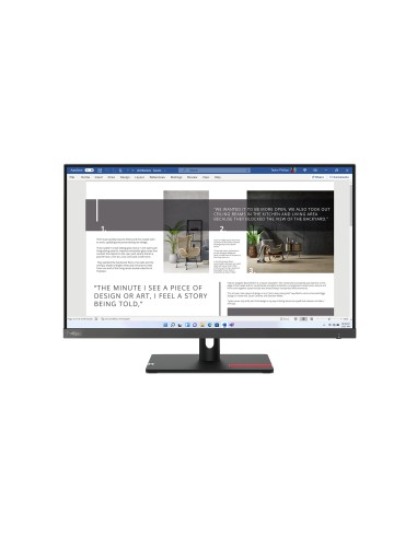 Lenovo ThinkVision S27i-30 LED display 68,6 cm (27") 1920 x 1080 Pixeles Full HD Gris