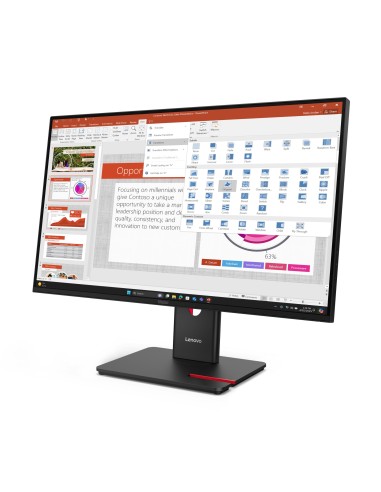 Lenovo ThinkVision T27-40 LED display 68,6 cm (27") 1920 x 1080 Pixeles Full HD Negro