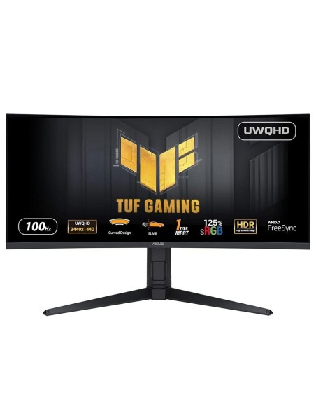 ASUS TUF Gaming VG34VQEL1A pantalla para PC 86,4 cm (34") 3440 x 1440 Pixeles LED Negro