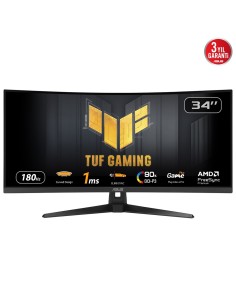 ASUS TUF Gaming VG34VQ3B pantalla para PC 86,4 cm (34") 3440 x 1440 Pixeles UltraWide Quad HD LED Negro