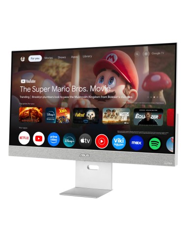 ASUS ZenScreen MS32UC pantalla para PC 80 cm (31.5") 3840 x 2160 Pixeles 4K Ultra HD LED Gris, Blanco