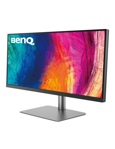 BenQ PD3420Q pantalla para PC 86,4 cm (34") 3440 x 1440 Pixeles Quad HD LED Gris
