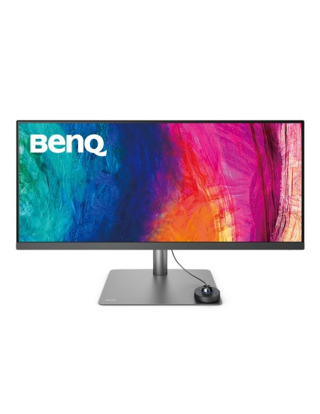 BenQ PD3420Q pantalla para PC 86,4 cm (34") 3440 x 1440 Pixeles Quad HD LED Gris